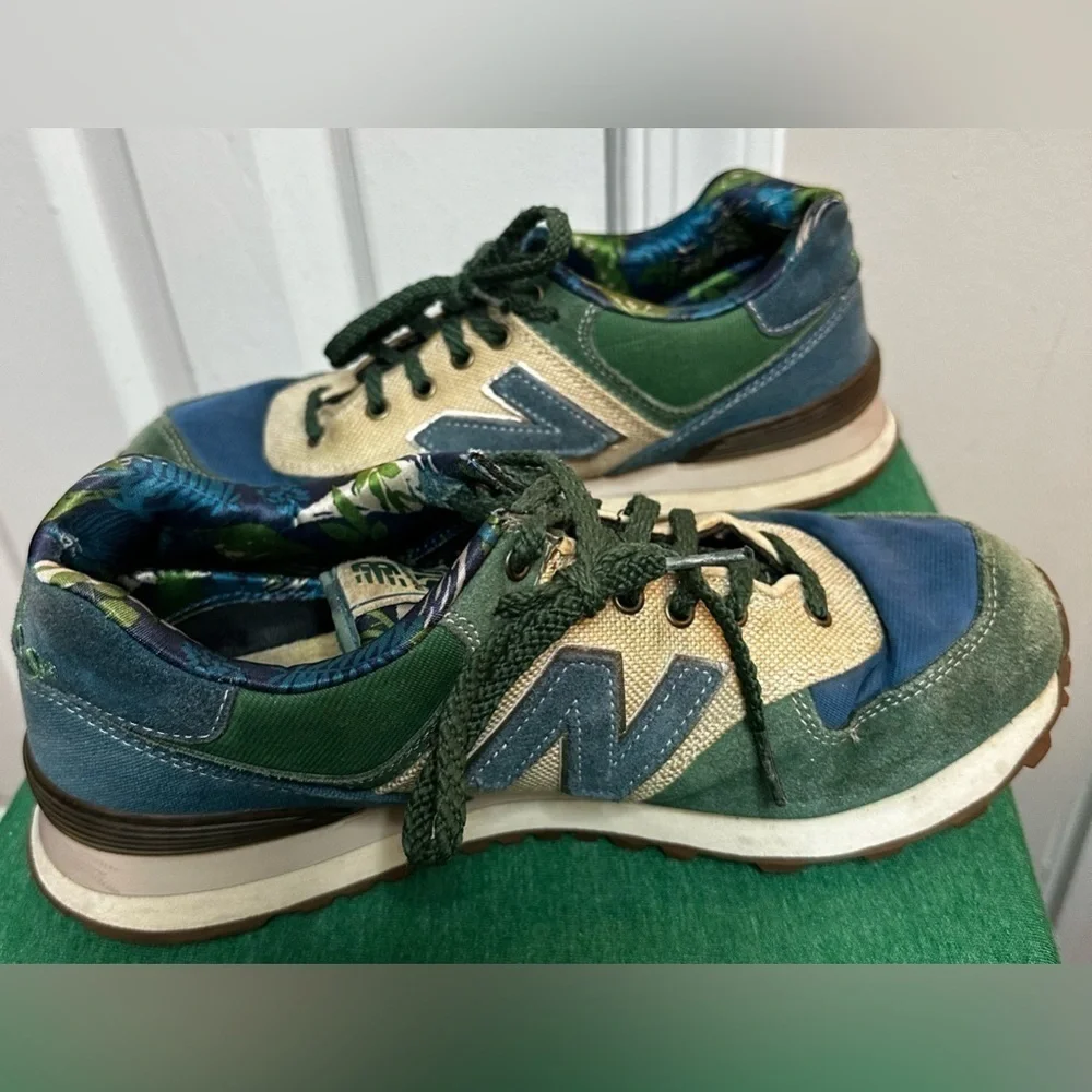 New Balance 574 Encap Men’s Rare floral athletic shoes - Picture 7 of 14